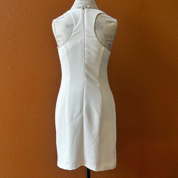 Amanda Uprichard White “Colada” Sleeveless Sheath Dress Medium New With Tags! - Picture 5 of 8